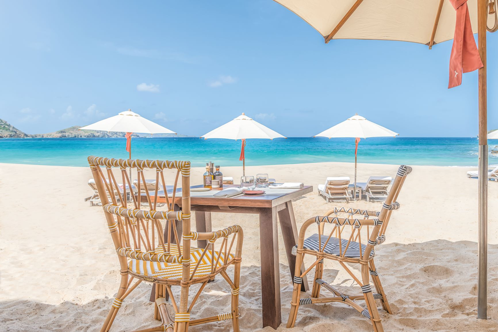 La Cabane Beachfront Dining Experience at Cheval Blanc St Barth