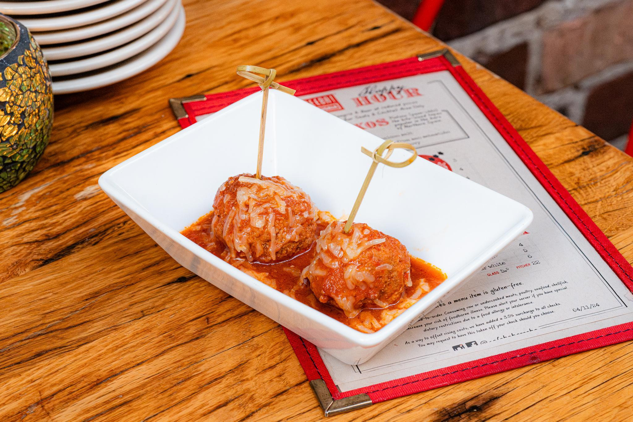 Happy Hour Albondigas Tapas