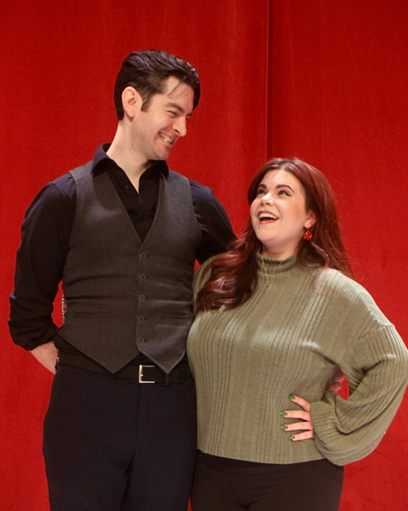 Tyler C Jiles and Olivia Pence in Miracle on 34th Street.