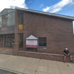 Former Love Kingdom Church at 1015 South 3rd Street, Philadelphia, before demolition for new apartment building.