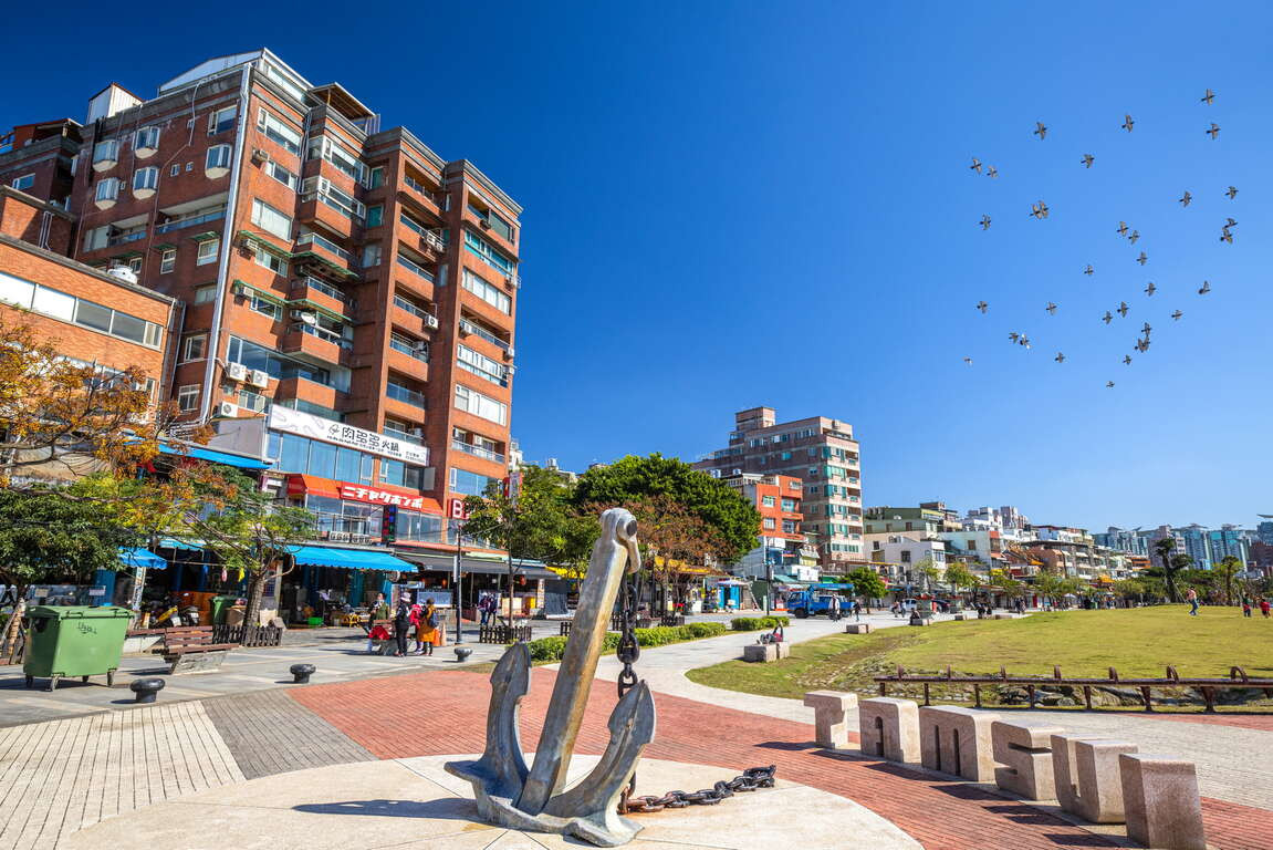 A-Gei dish at Tamsui Old Street