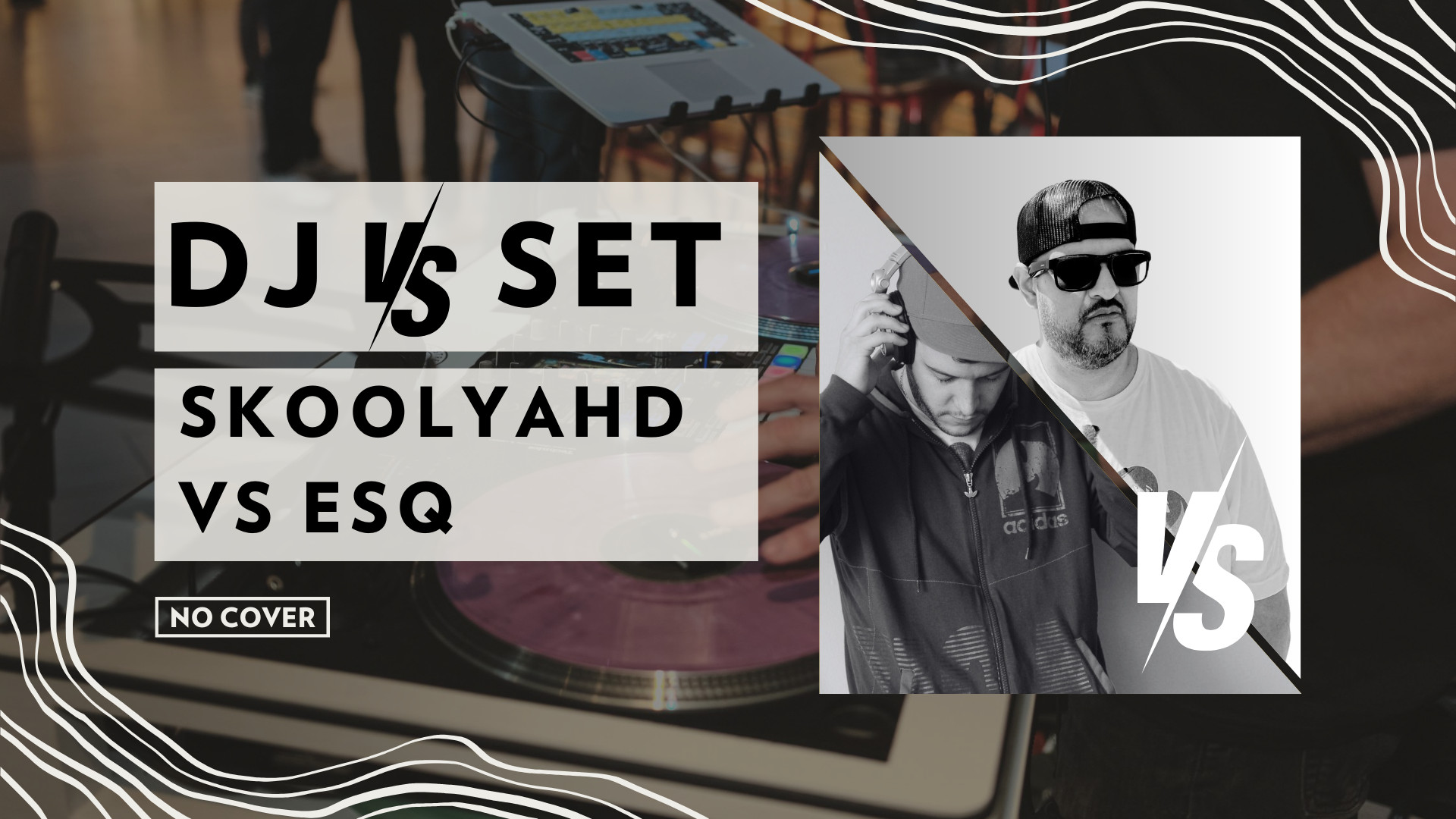 Friday DJ set at High Street Place featuring DJ Skoolyahd versus DJ Esq, a free and energetic high street music event.