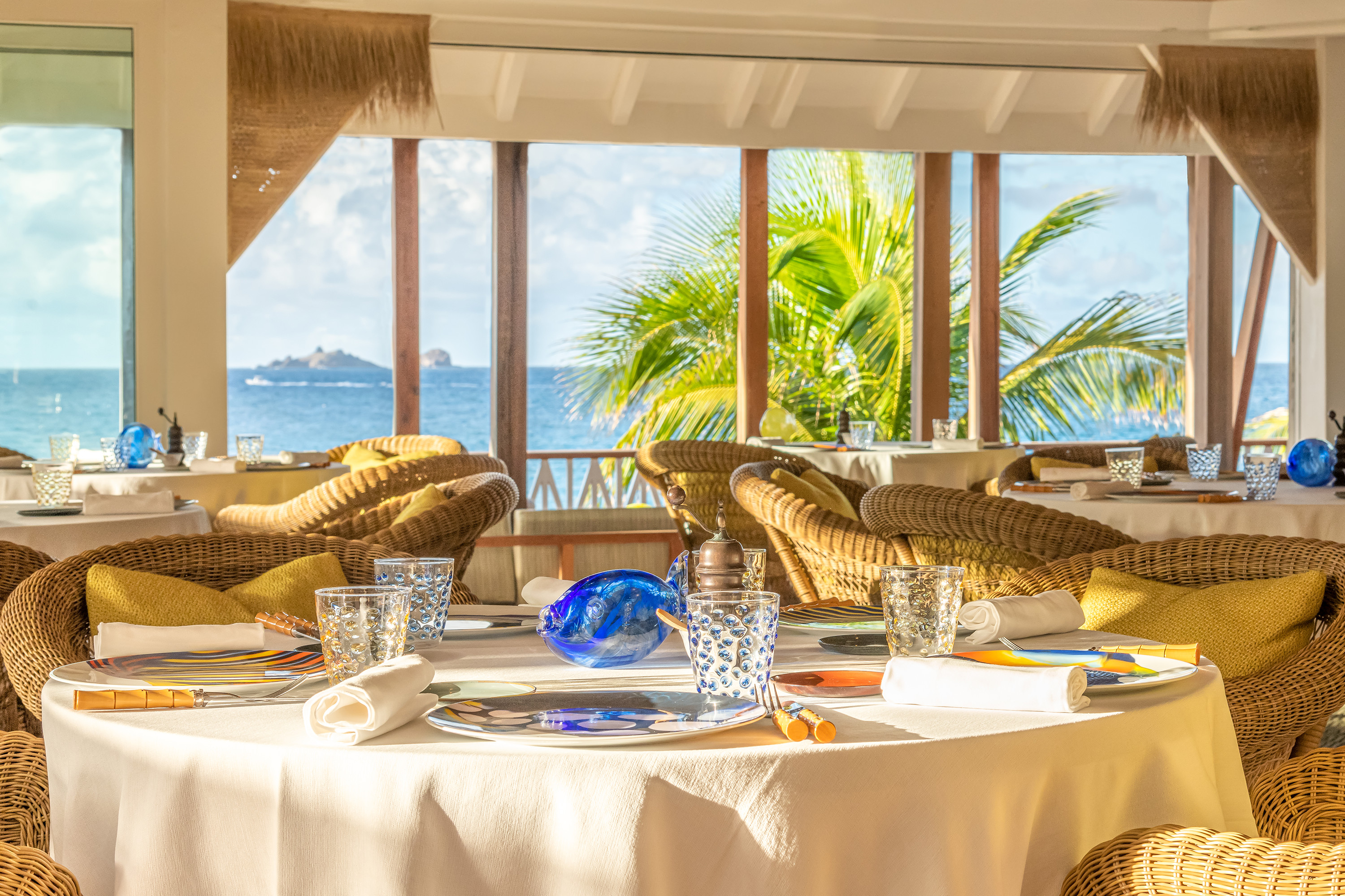 La Case Restaurant at Cheval Blanc St Barth Serving Gourmet Cuisine