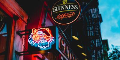 The Blind Tiger Bar Exterior on Bleecker Street, NYC