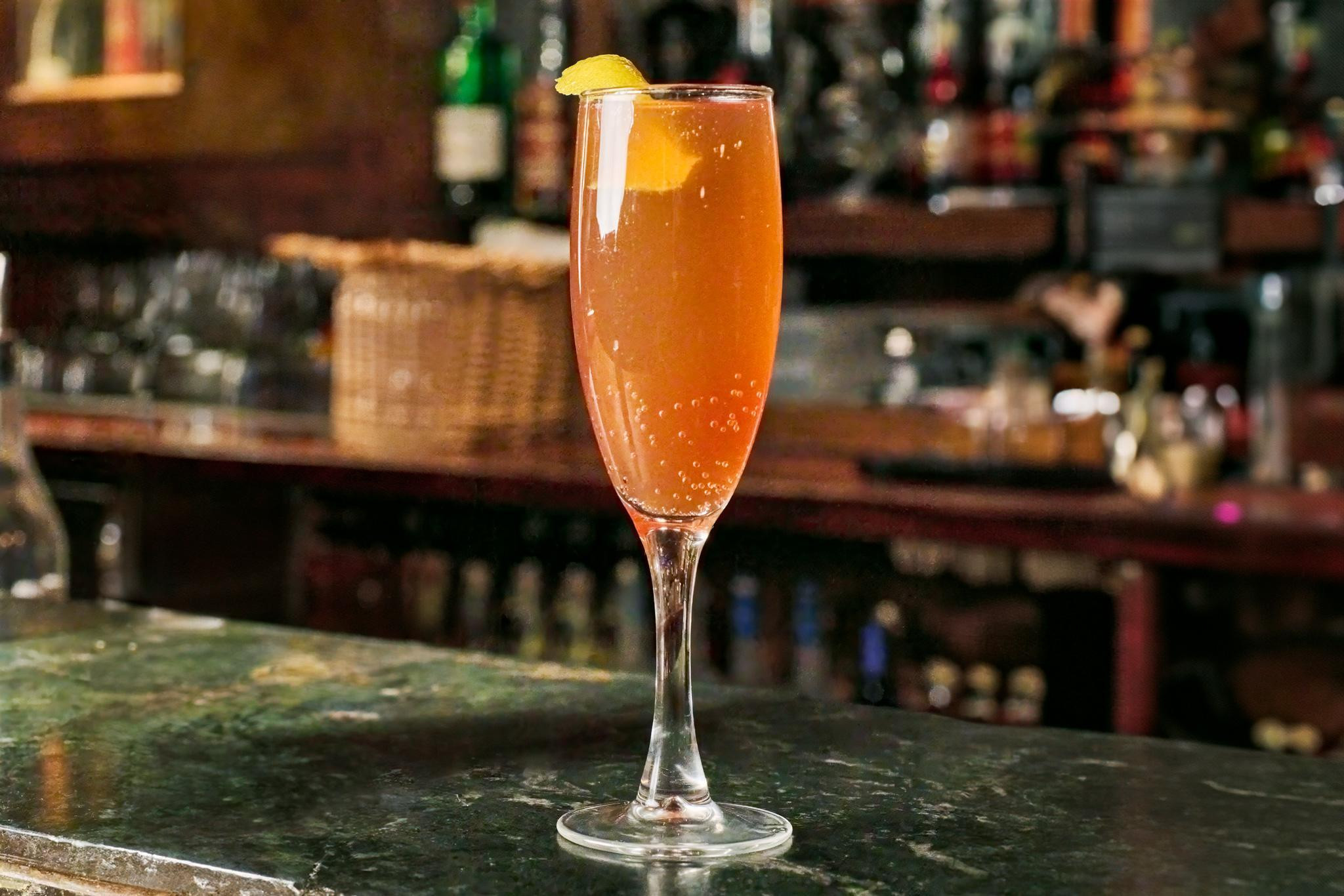 Pomegranate Cava Spritzer Mocktail