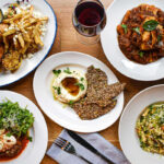 Delicious food dishes at Beatrix Restaurant, 519 N Clark St, Chicago IL.  Enjoy comfort food with a healthy twist at Beatrix River North.