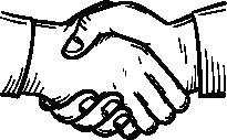 Handshake icon representing long-term relationship building and lead nurturing in Sheridan Street's system.