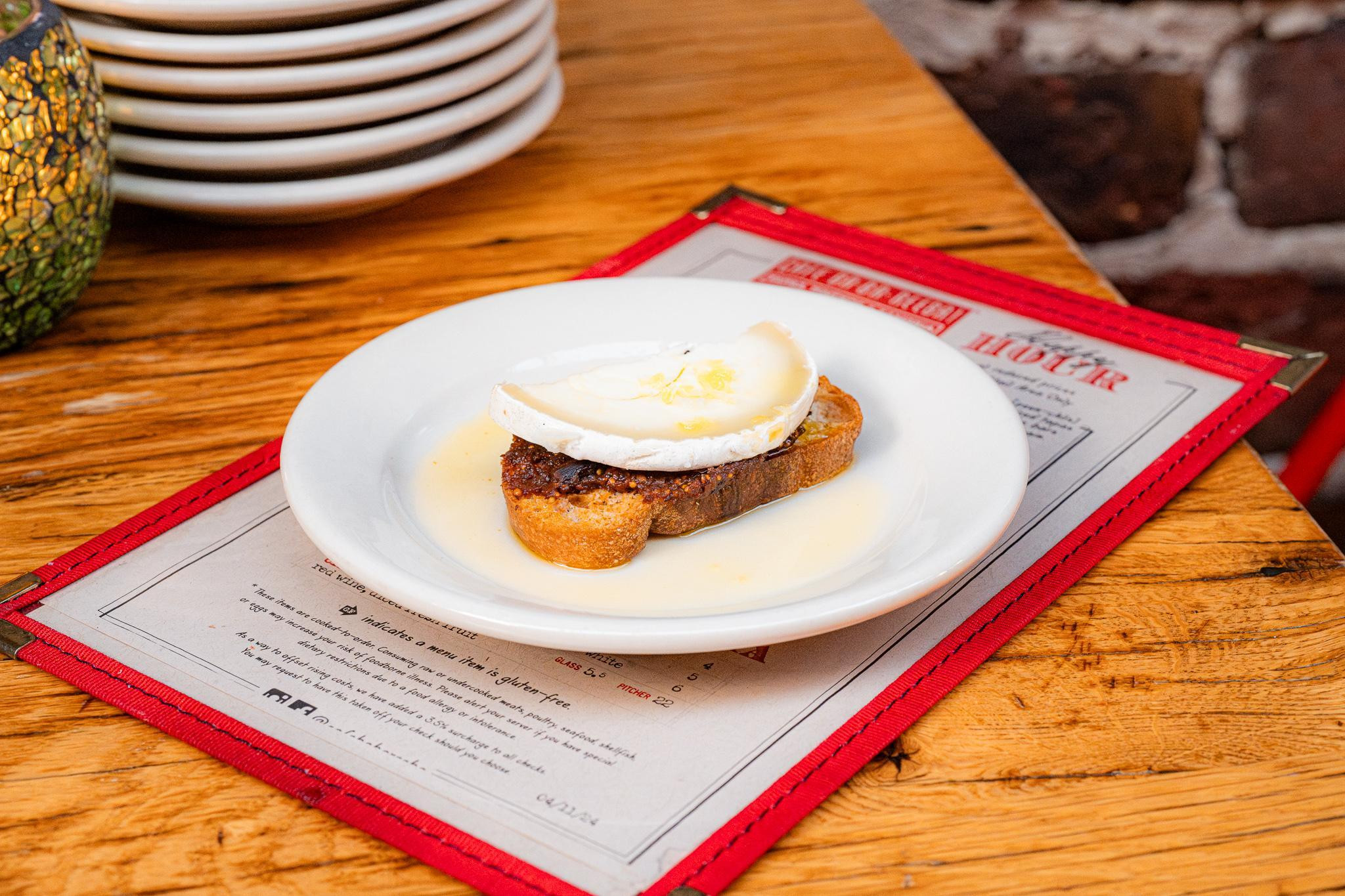 Happy Hour Fig Mostarda Pintxo
