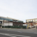 Demolished site at 828 Brannan Street ready for new construction, adjacent to REI store.