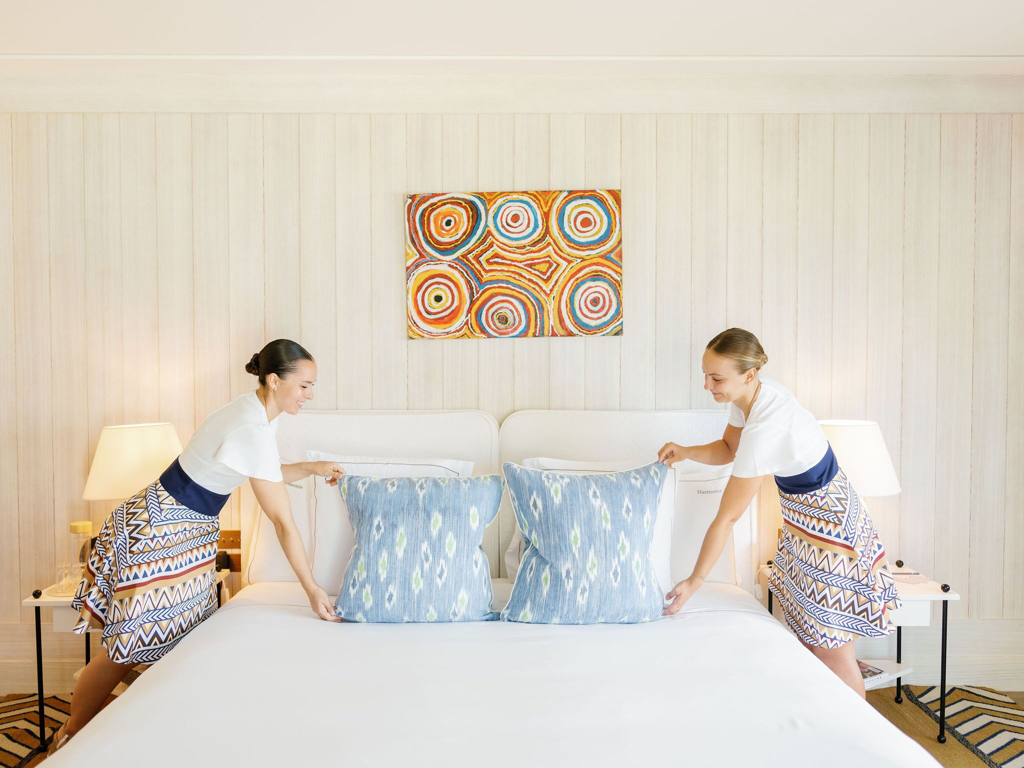 Housekeeping Team at Cheval Blanc St Barth Ensuring Impeccable Service