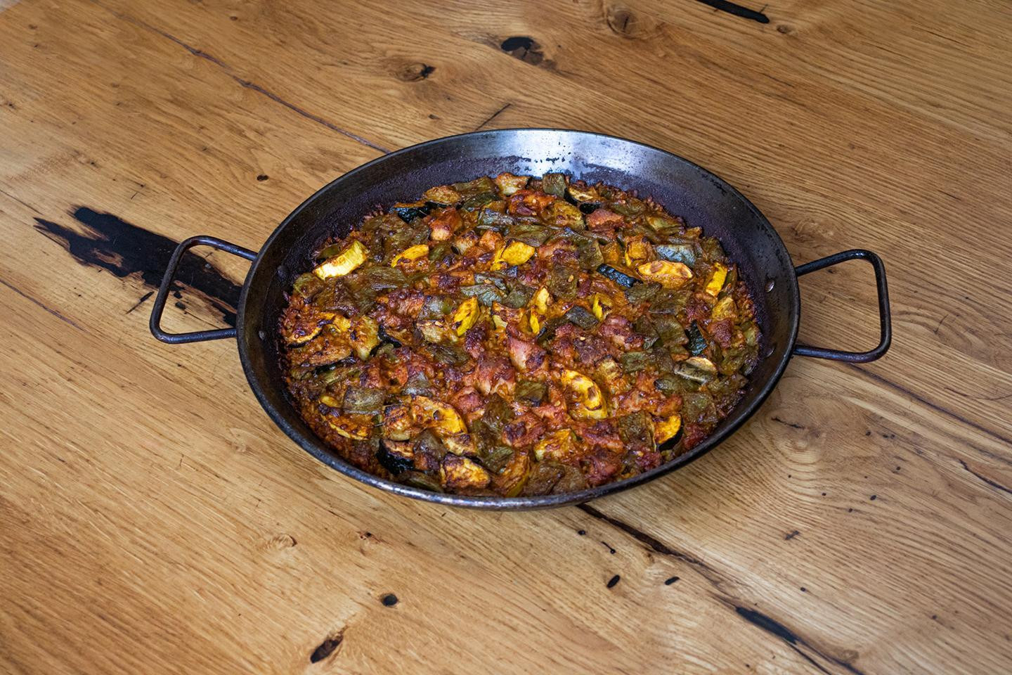 Paella Valenciana at Cafe Ba Ba Reeba