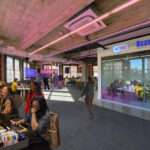 Conceptual office interior for 988 Market Street, courtesy of CAST San Francisco