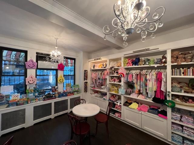 Inside A La Mode Ice Cream Shop