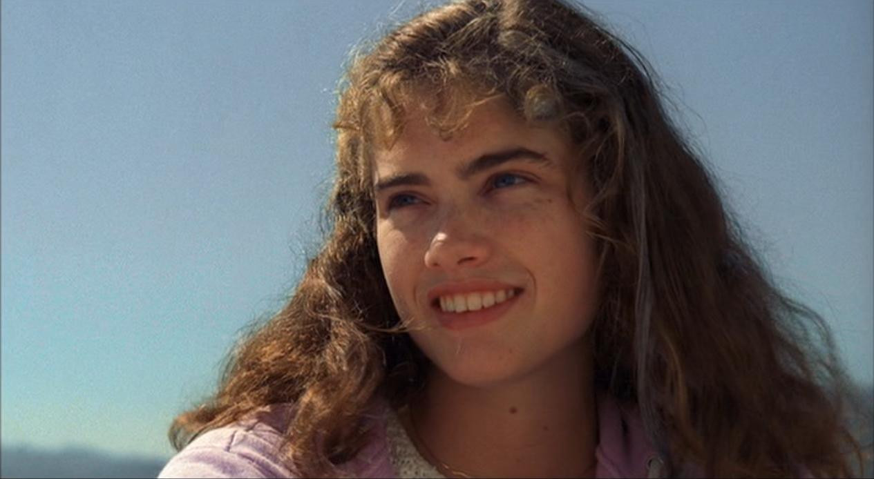 Nancy Thompson in A Nightmare on Elm Street, facing Freddy Krueger with determination