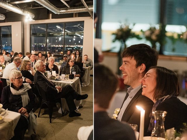 Anchorage wedding photographer capturing dance floor moments at King Street Brewing