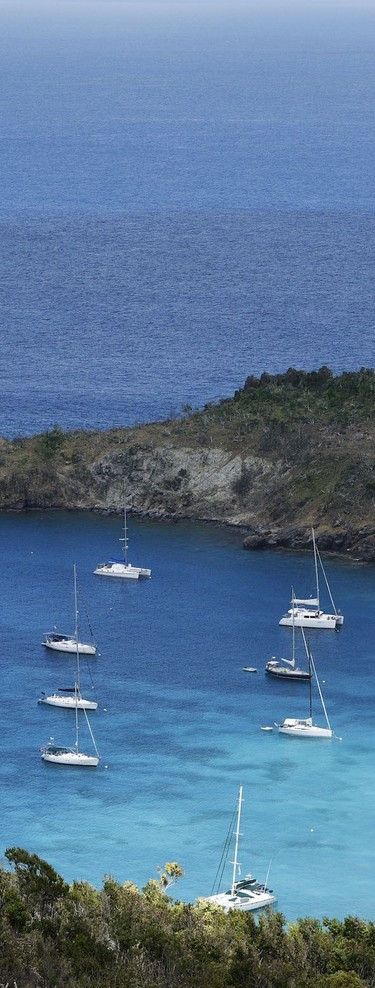 Colombier Beach Scene near Cheval Blanc St Barth in St Barthélemy