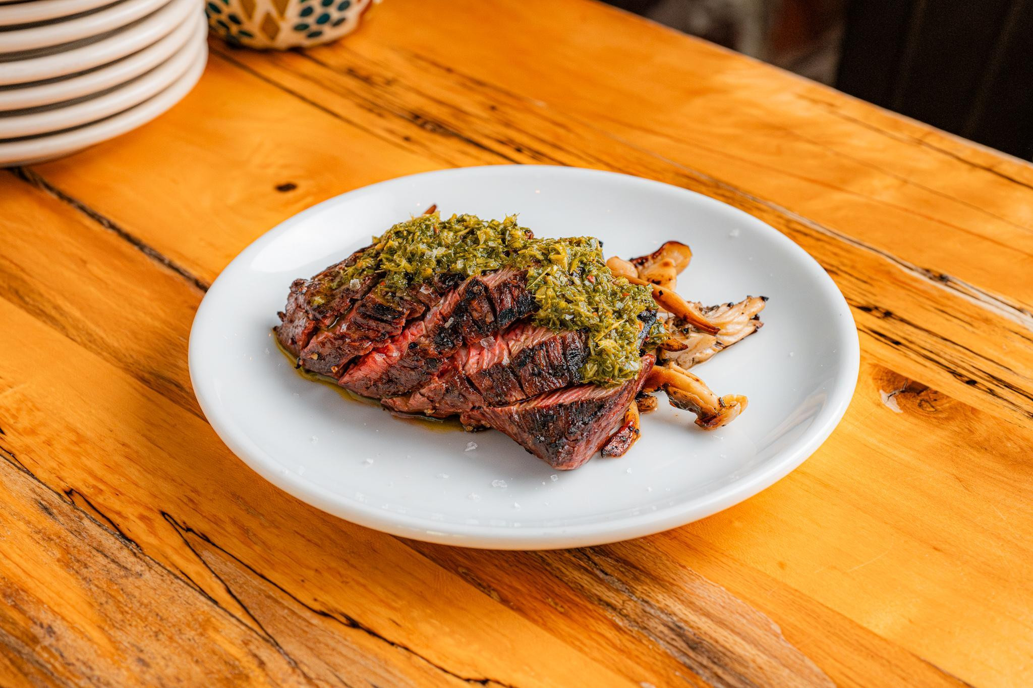 Grilled Hanger Steak Tapas