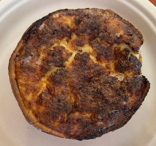 Ham and Cheese Quiche at Eclair Bakery