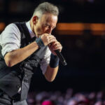 Bruce Springsteen & E Street Band in full performance at Citizens Bank Park, Philadelphia, PA on August 21, 2024.
