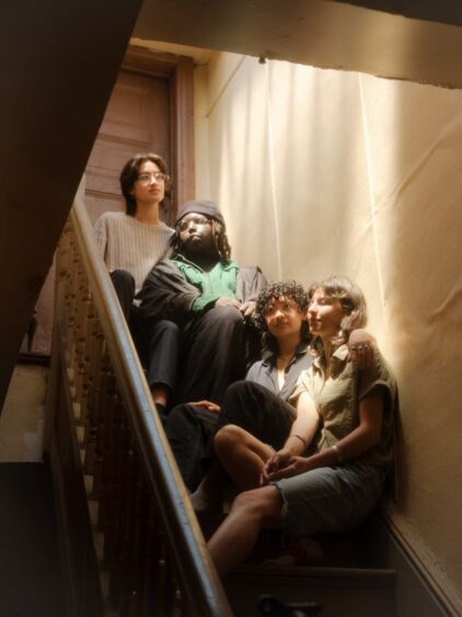 Careful In The Sun band performing their improvisational and dreamy music at Sisters Fulton Street in Brooklyn, NY