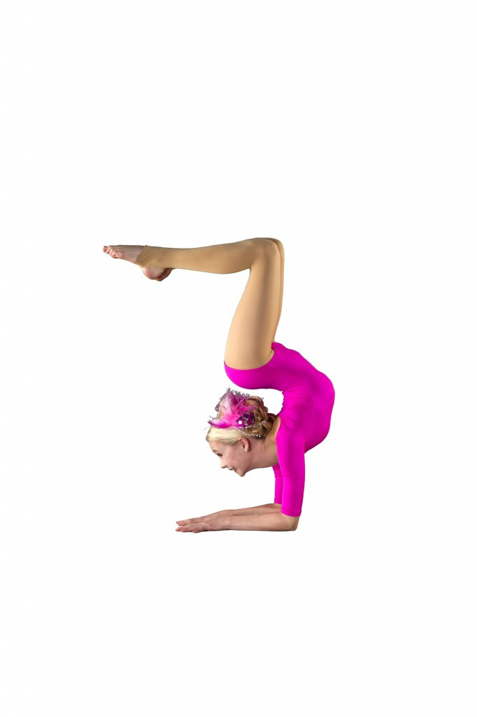 Natalie showcasing Contortion skills at Miller Street Dance Academy
