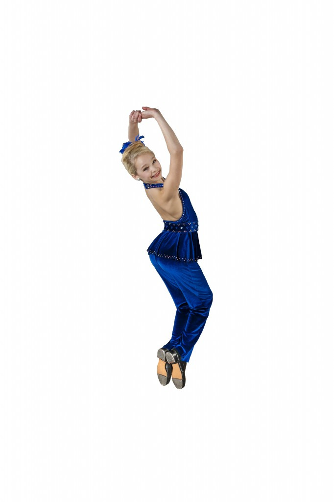 Natalie in Tap Dance Costume at Miller Street Dance Academy