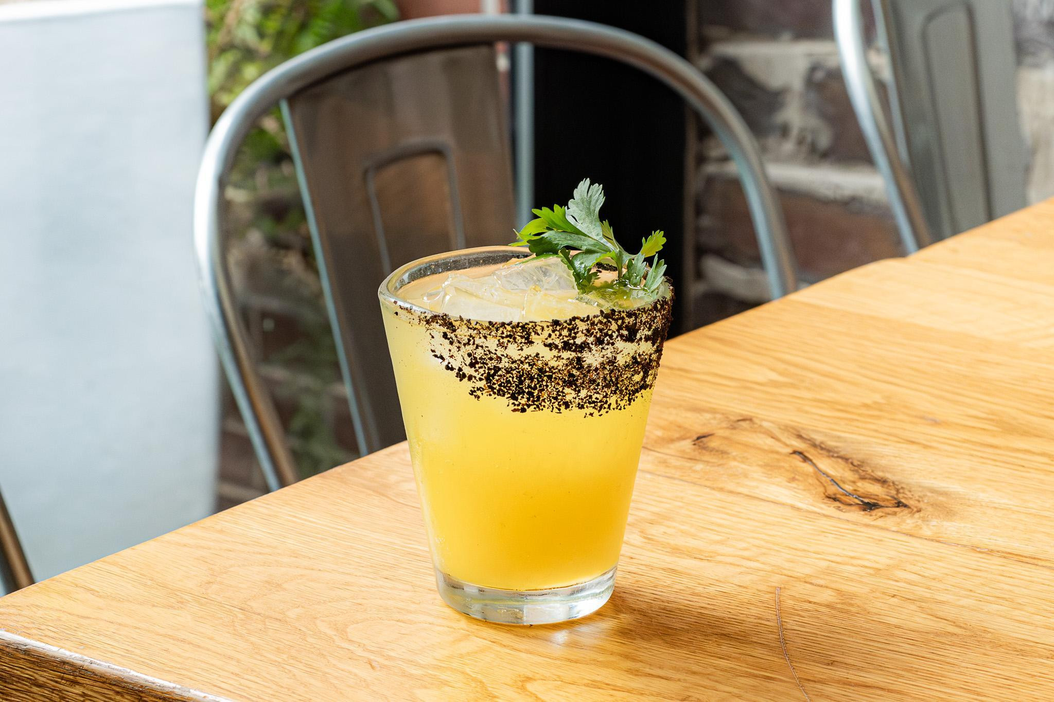 Spicy Mango Margarita Cocktail
