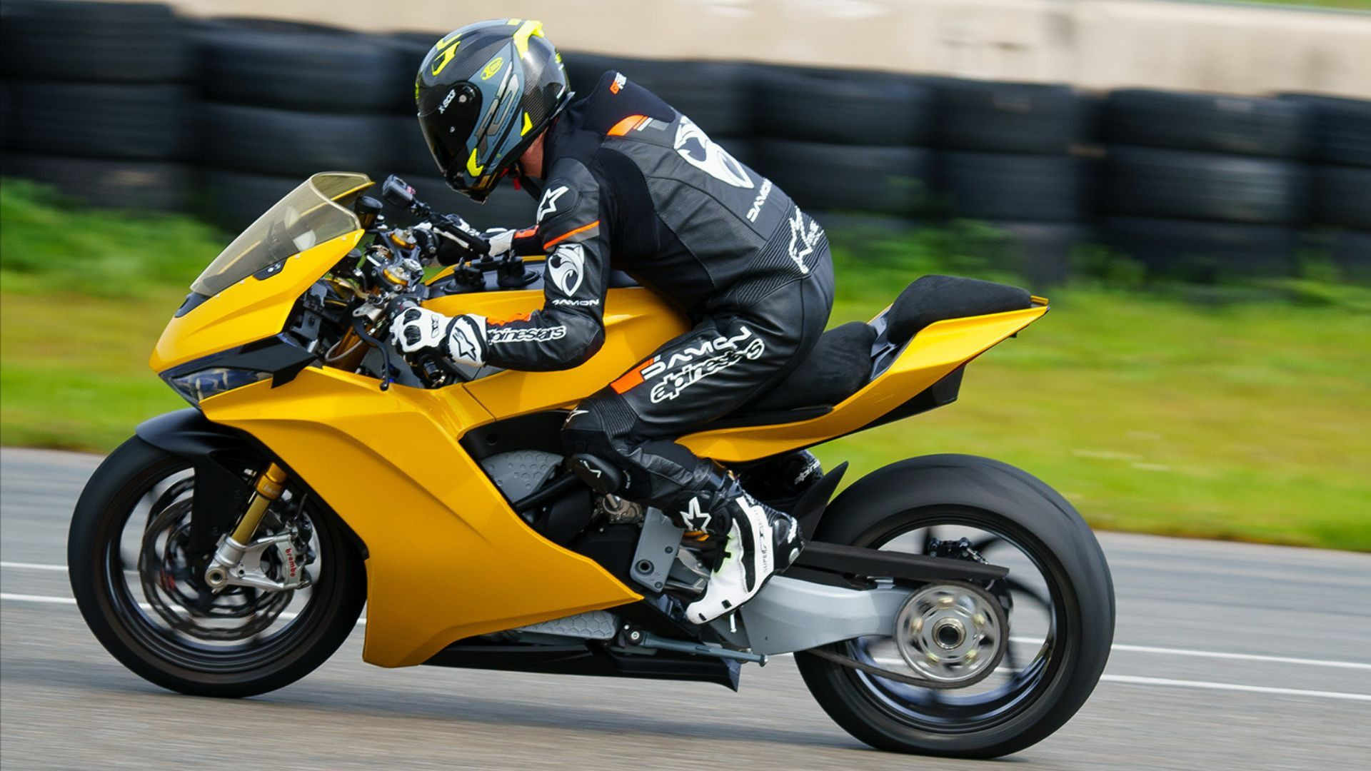 Damon HyperSport Premier electric motorcycle futuristic design