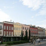 Decatur Street Scene in New Orleans