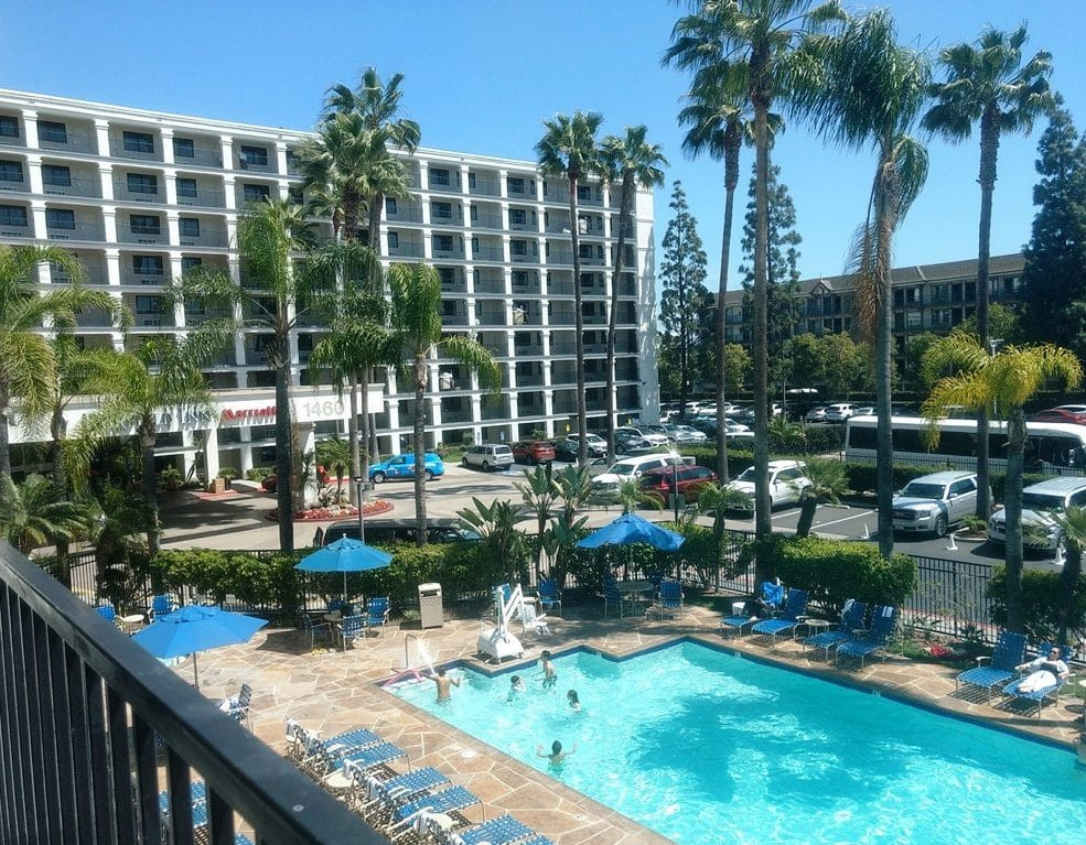Fairfield Anaheim Resort pool area