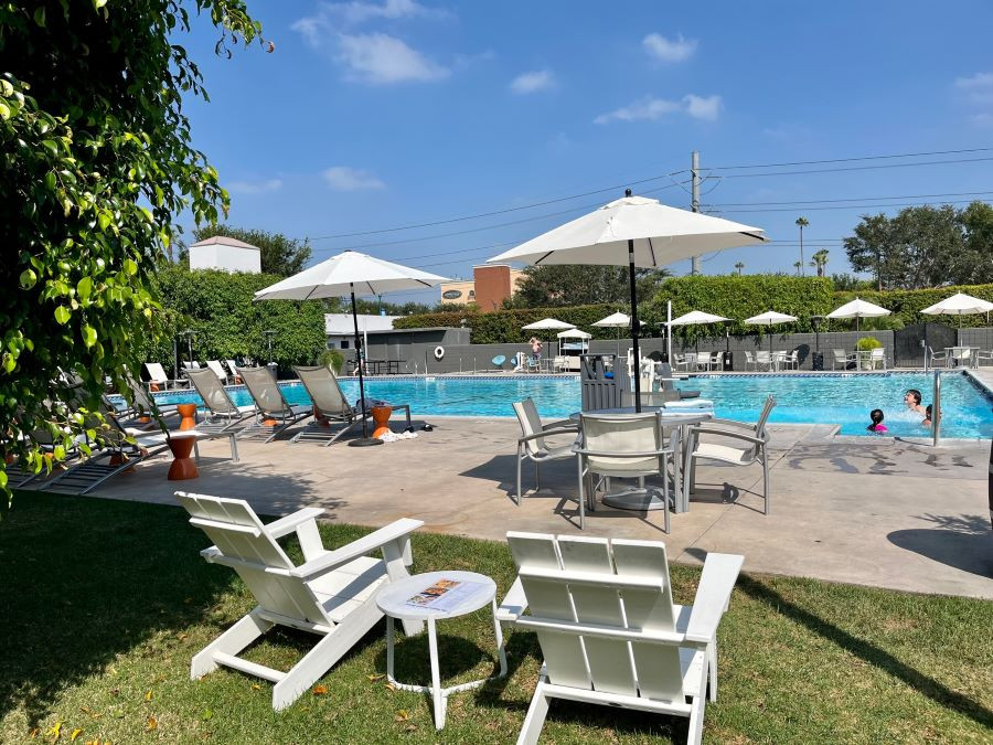 The Anaheim Hotel Olympic-sized pool
