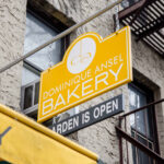 Dominique Ansel Bakery storefront on Spring Street in Soho, New York City