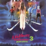 Dream Warriors poster featuring Freddy Krueger and the teenage protagonists