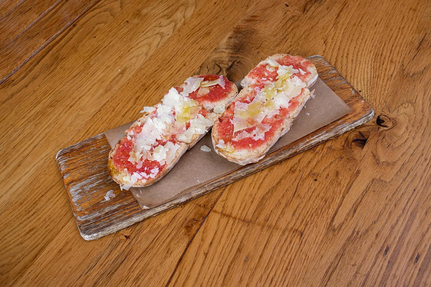 Baked Manchego Cheese Tapas