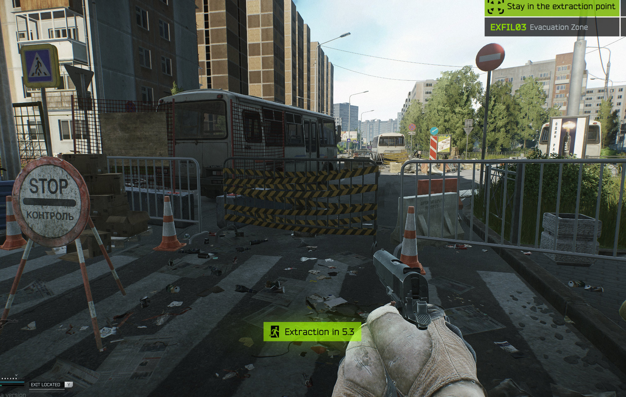 Escape From Tarkov Evacuation Zone extract