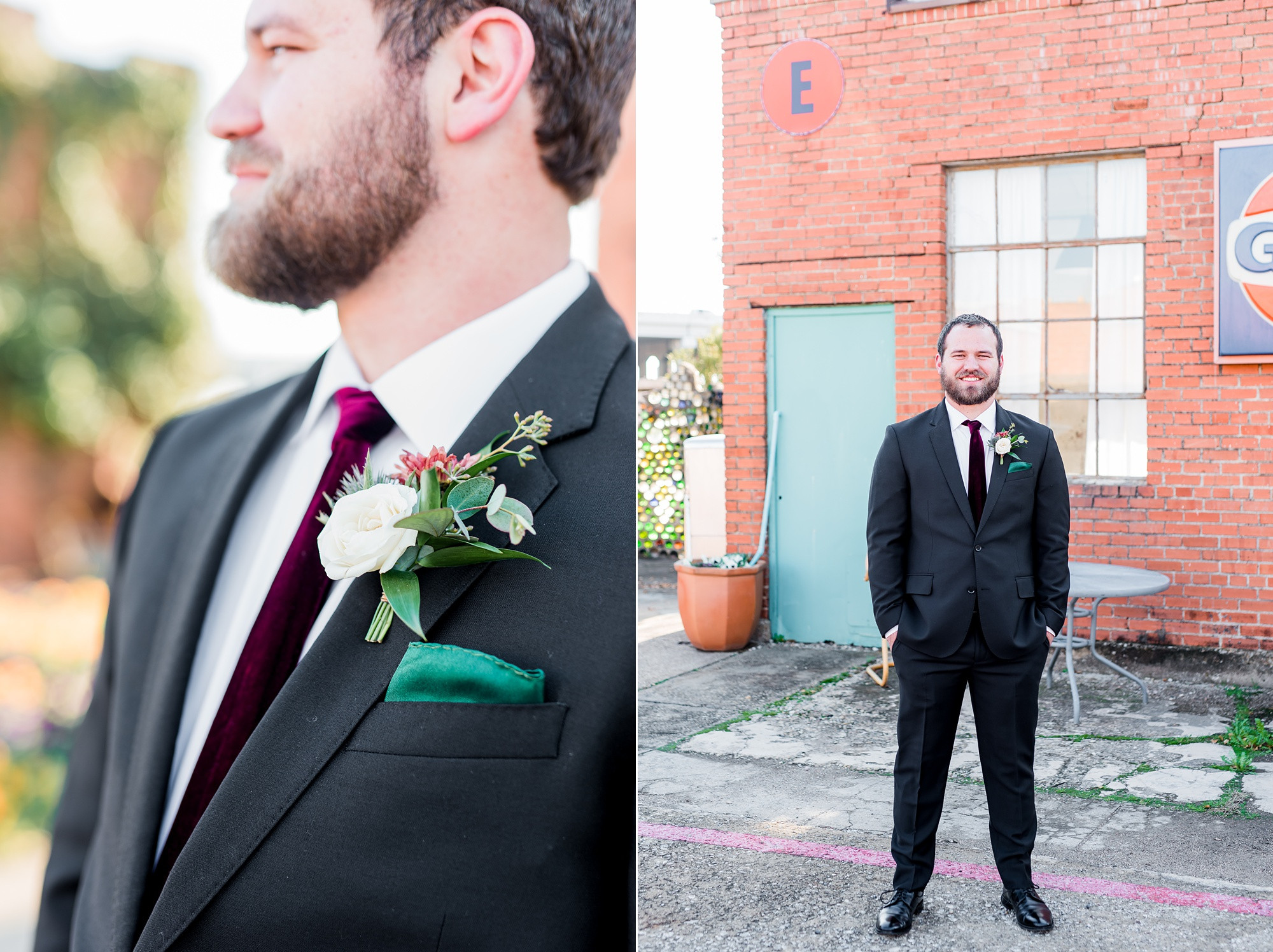 Wedding Guests Toasting Bride and Groom at Hickory Street Annex Dallas