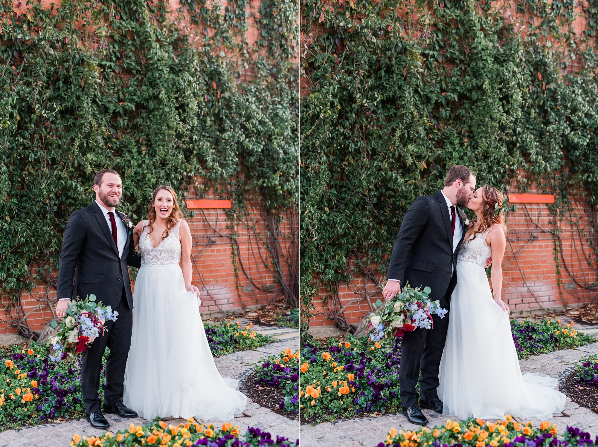 Groomsmen Walking Together at Hickory Street Annex Dallas