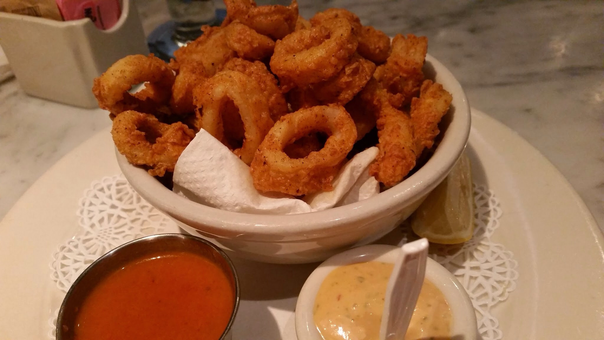 Kumamoto and Onset oysters, top oyster selections at Elm Street Oyster House Greenwich