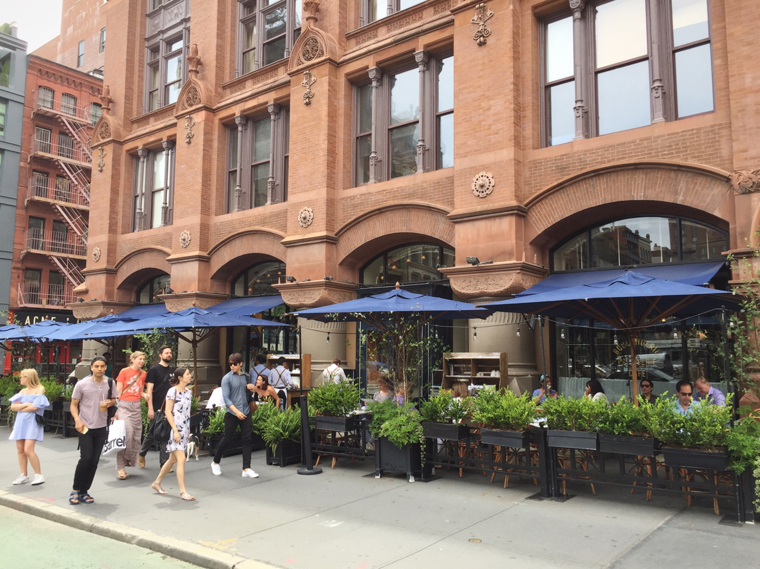 Lafayette Grand Cafe Outdoor Seating Area