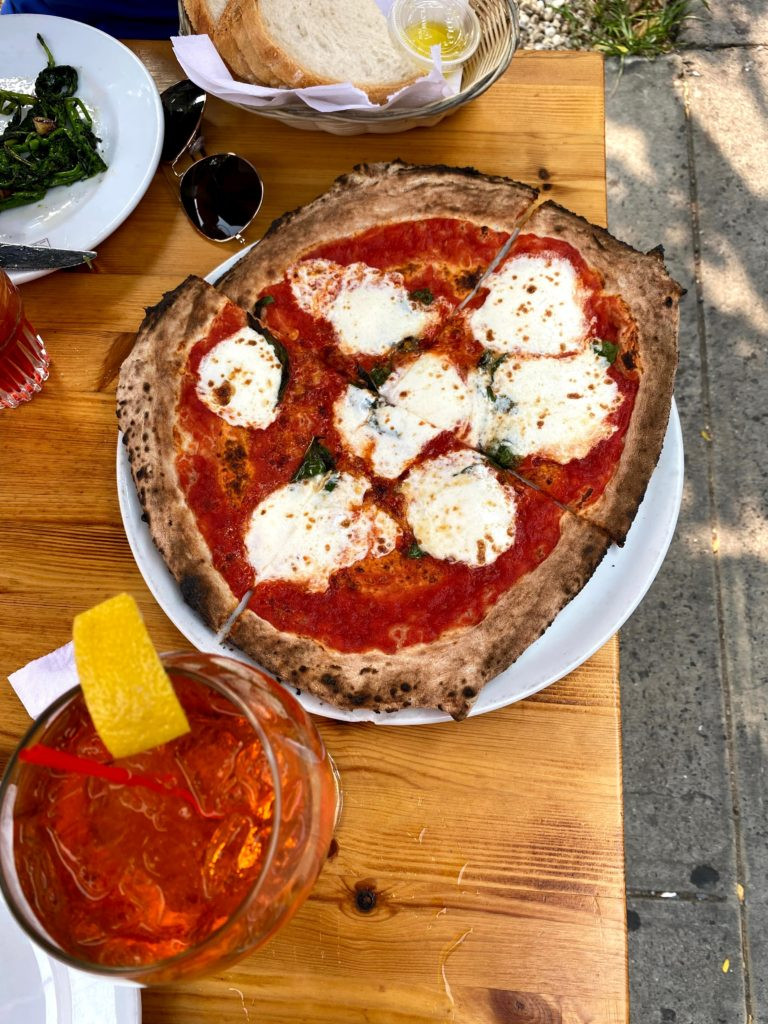 margherita pizza zero otto nove