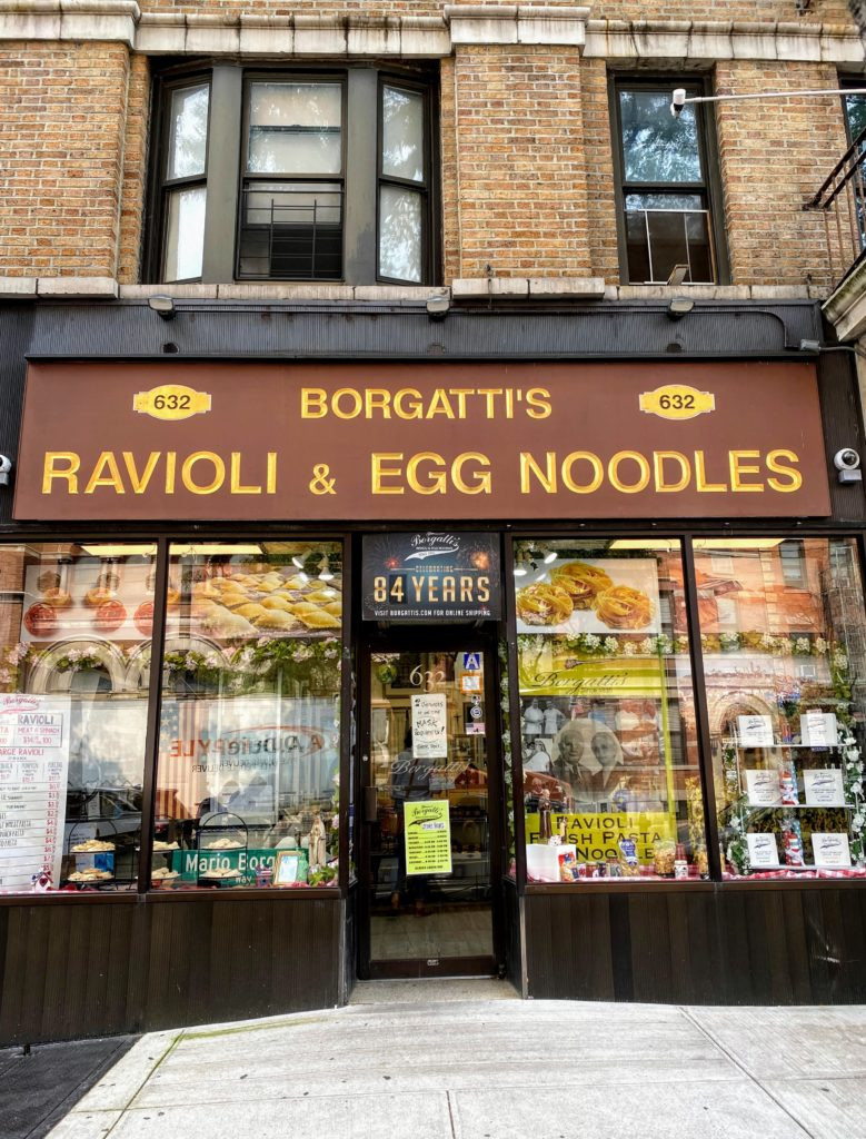 Borgattis Fresh pasta shop bronx ny
