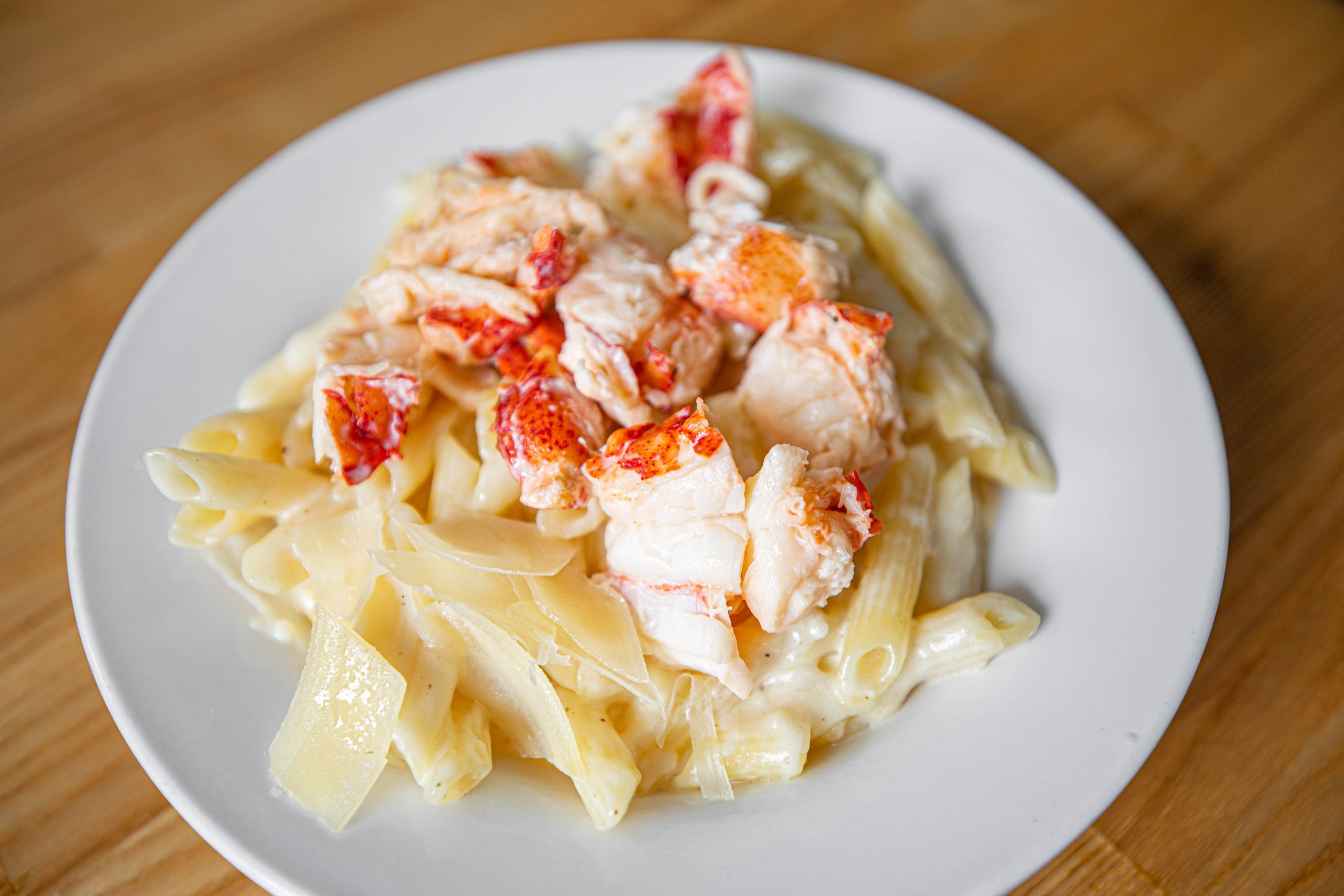 Indulge in Lobstah Gluten-Free Macaroni and Cheese at Side Street Cafe in Bar Harbor Maine