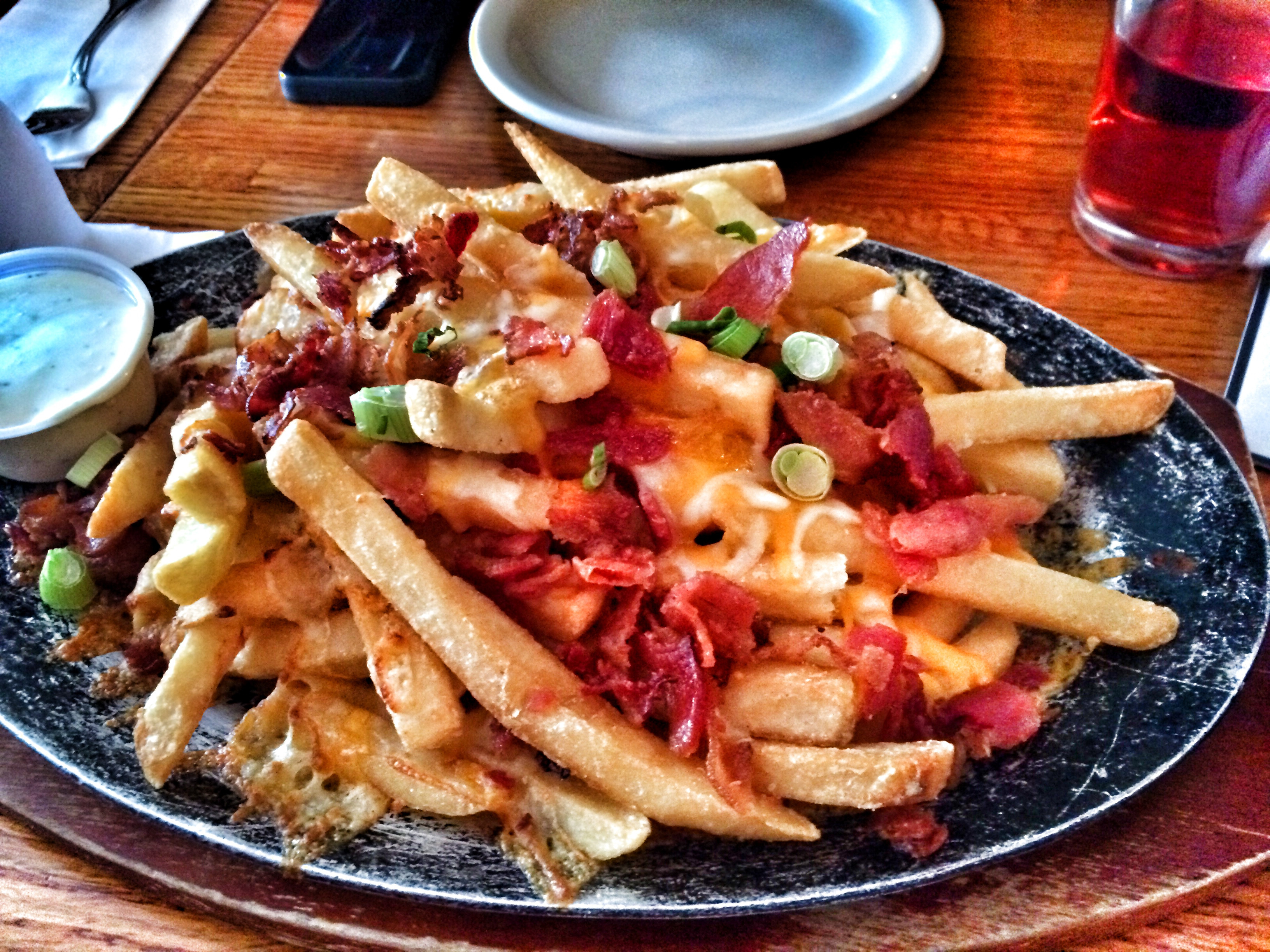 Standard Loaded Fries with Cheese and Bacon Topping