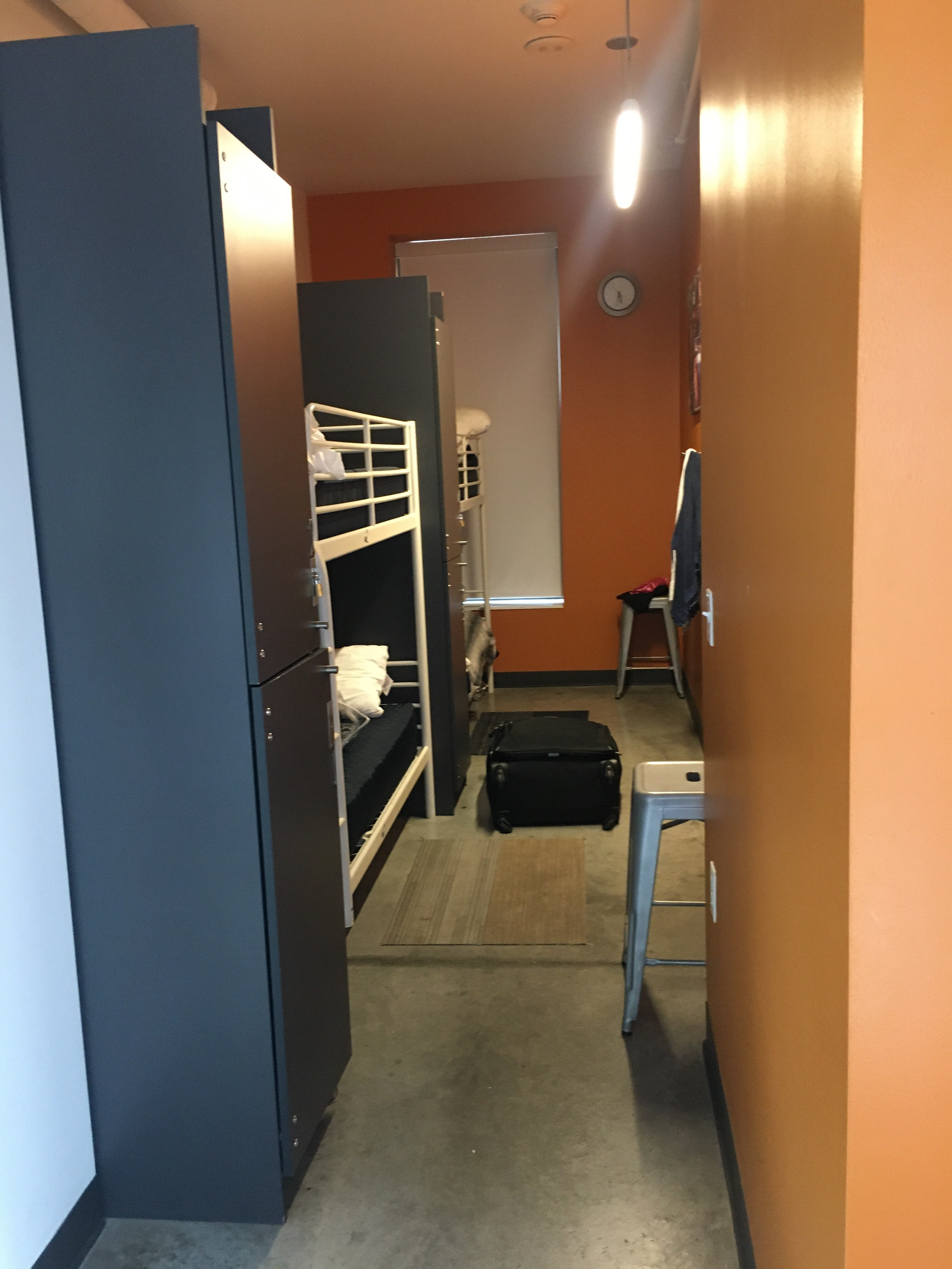 4th floor bedroom bunk beds and lockers – HI Boston (2023)