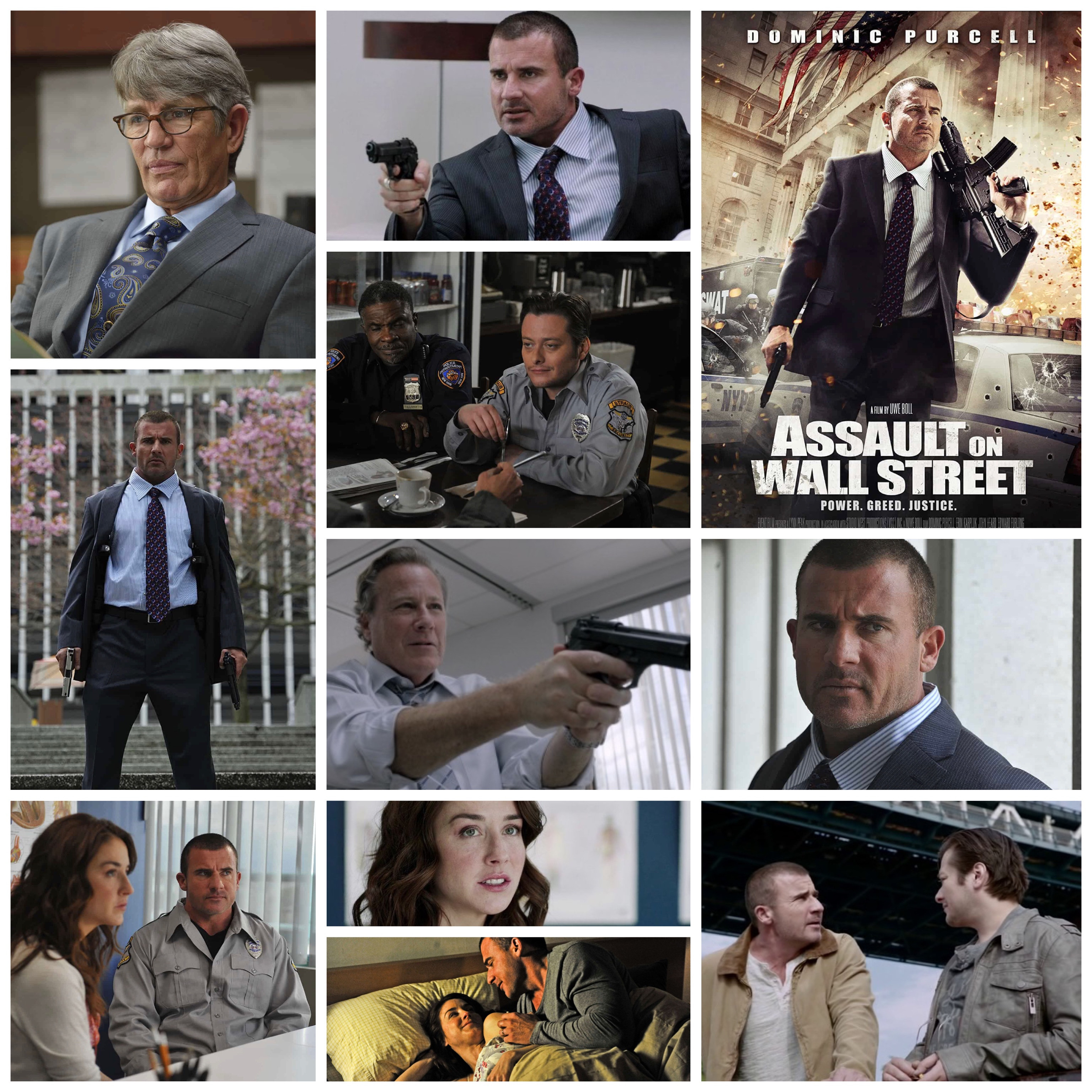 Dominic Purcell in Assault on Wall Street