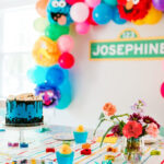 Stylish Sesame Street birthday party theme for modern celebrations! Creative and subtle Sesame Street party ideas.