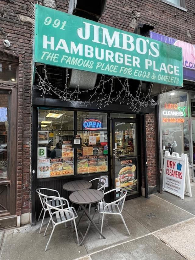 Jimbo’s Hamburger Place on First Avenue