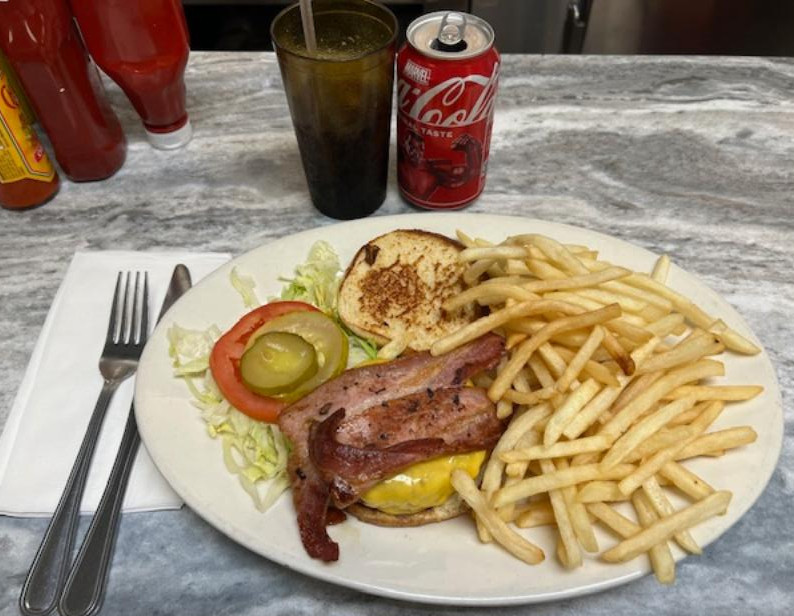 Jimbo’s Cheeseburger and Fries