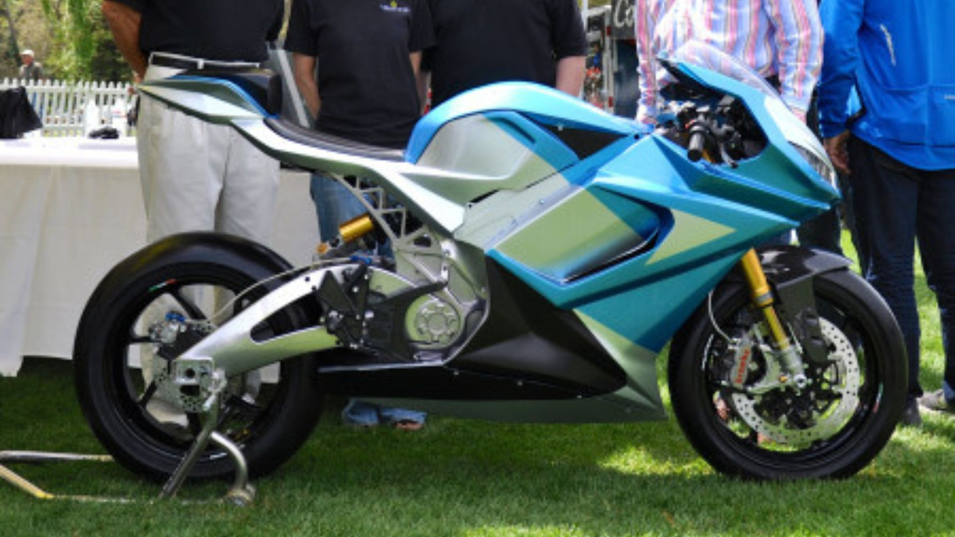 Lightning LS-218 electric superbike track ready