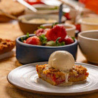 Assortment of desserts at True Food Kitchen, highlighting the sweet endings available on the menu.